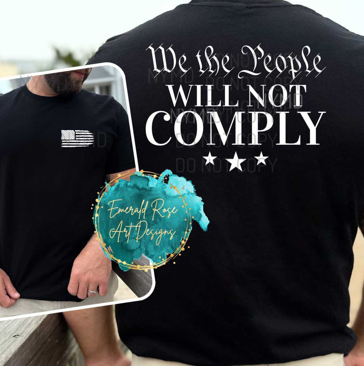 We will not comply - 203S