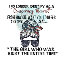 I no Longer Identify - Decal