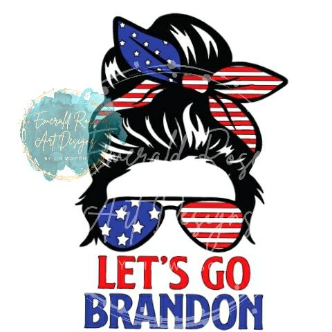 Let's go Brandon Decals/ Mom and Dad